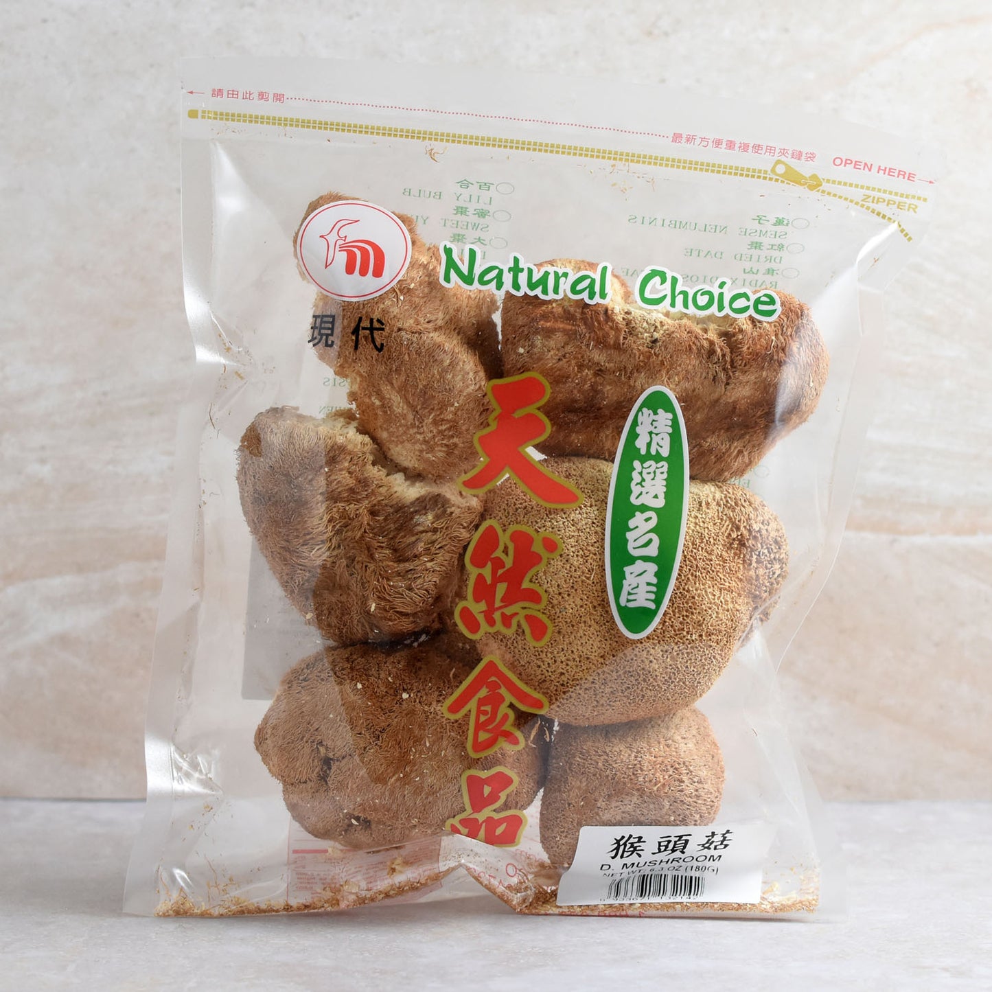 現代 猴頭菇 Dried Lion's Mane Mushrooms (Natural Choice)