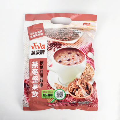 萬歲牌 核桃紅豆燕麥（燕麥堅果飲）Instant Drink-Walnut and Red Bean (VIVA)