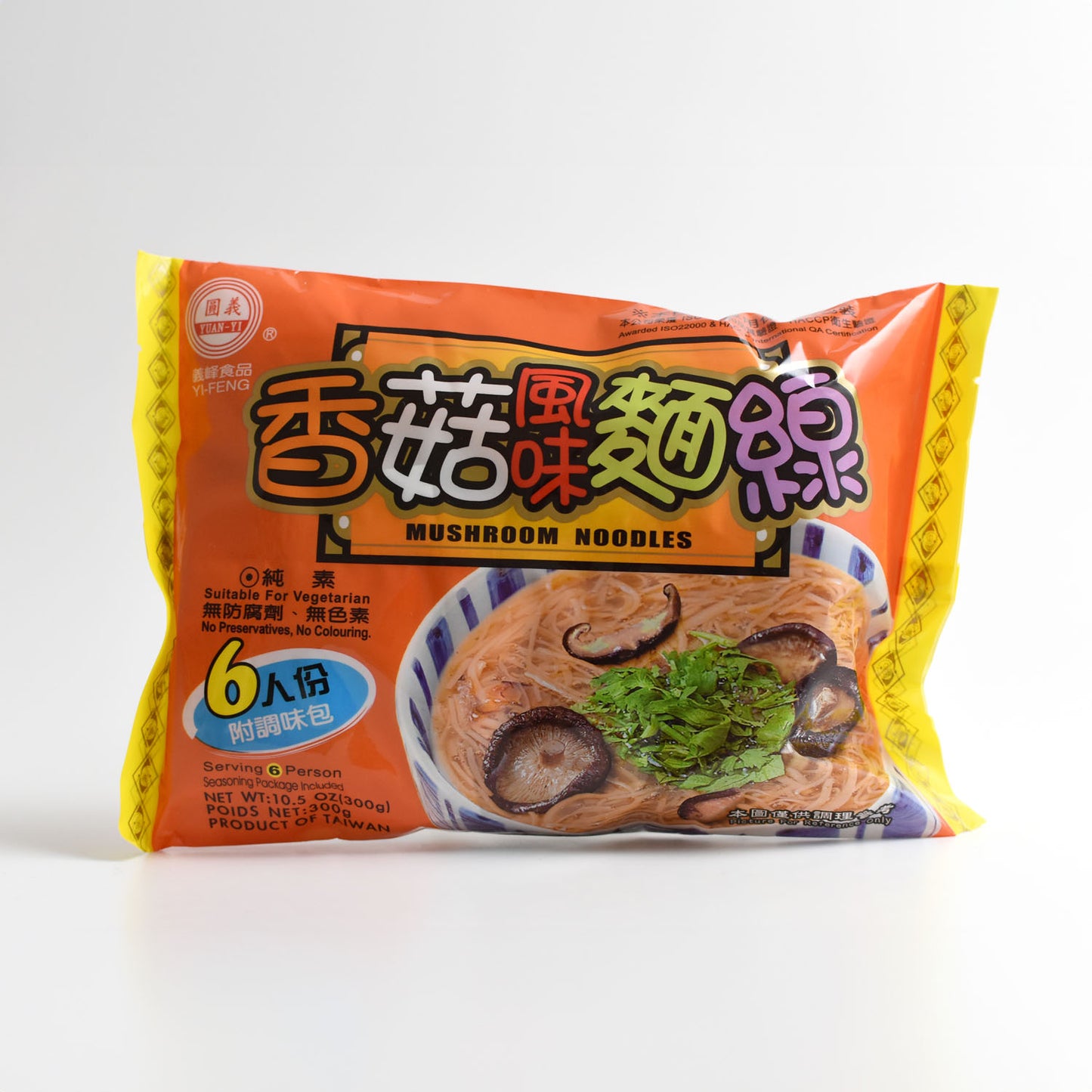 義峰 香菇風味麵線 / 麵線糊 Mushroom Flavor Taiwanese Angel Hair Noodle in Thick Soup (Yi-Feng) - 全素 Vegan