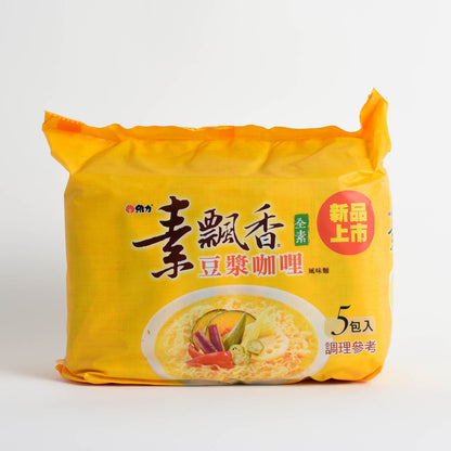 維力 素飄香 豆漿咖哩風味麵 Vegan Instant Noodle - Curry & Soy Milk (WEILIH)