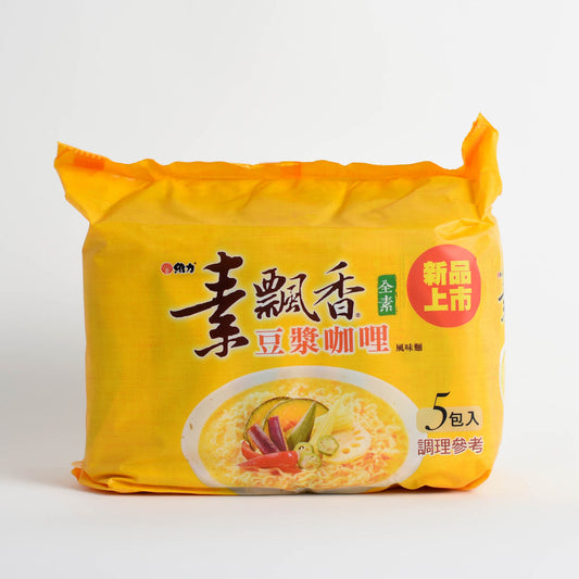 維力 素飄香 豆漿咖哩風味麵 Vegan Instant Noodle - Curry & Soy Milk (WEILIH)