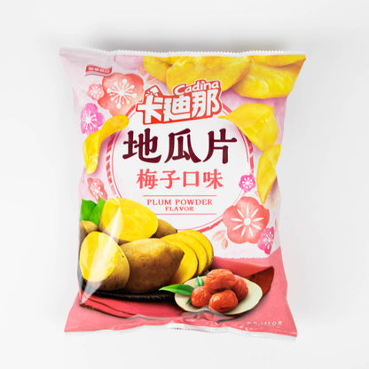 卡迪那 地瓜片梅子口味 Natural Sweet Potato Chips-Plum Powder Flavor (CADINA)