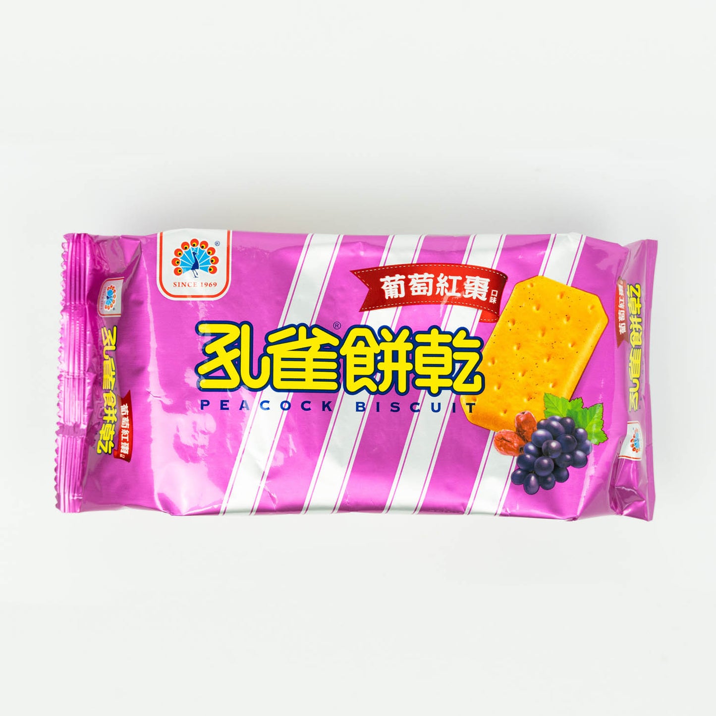 小孔雀餅乾-葡萄紅棗 Peacock Biscuits - Grape and Red Dates