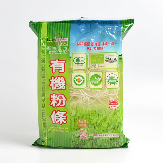 龍口 有機粉條 Organic Thick Cellophane Noodles (Long Kow) - 全素 Vegan