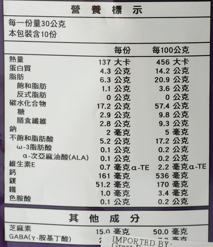 萬歲牌 機能 - 好眠芝麻無加糖堅果飲 VIVA PLUS Instant Beverage - Better Sleep Formula - Sesame Flavor NO SUGAR (VIVA)